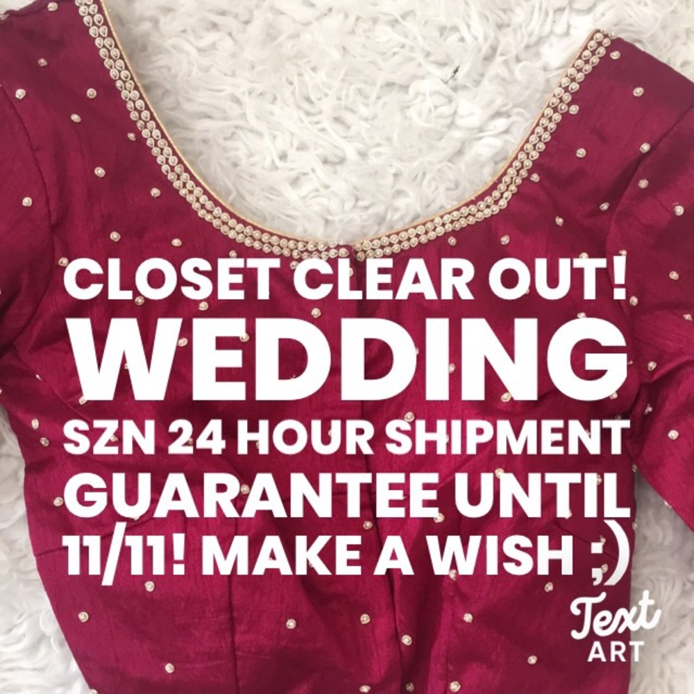 Closet clear out!